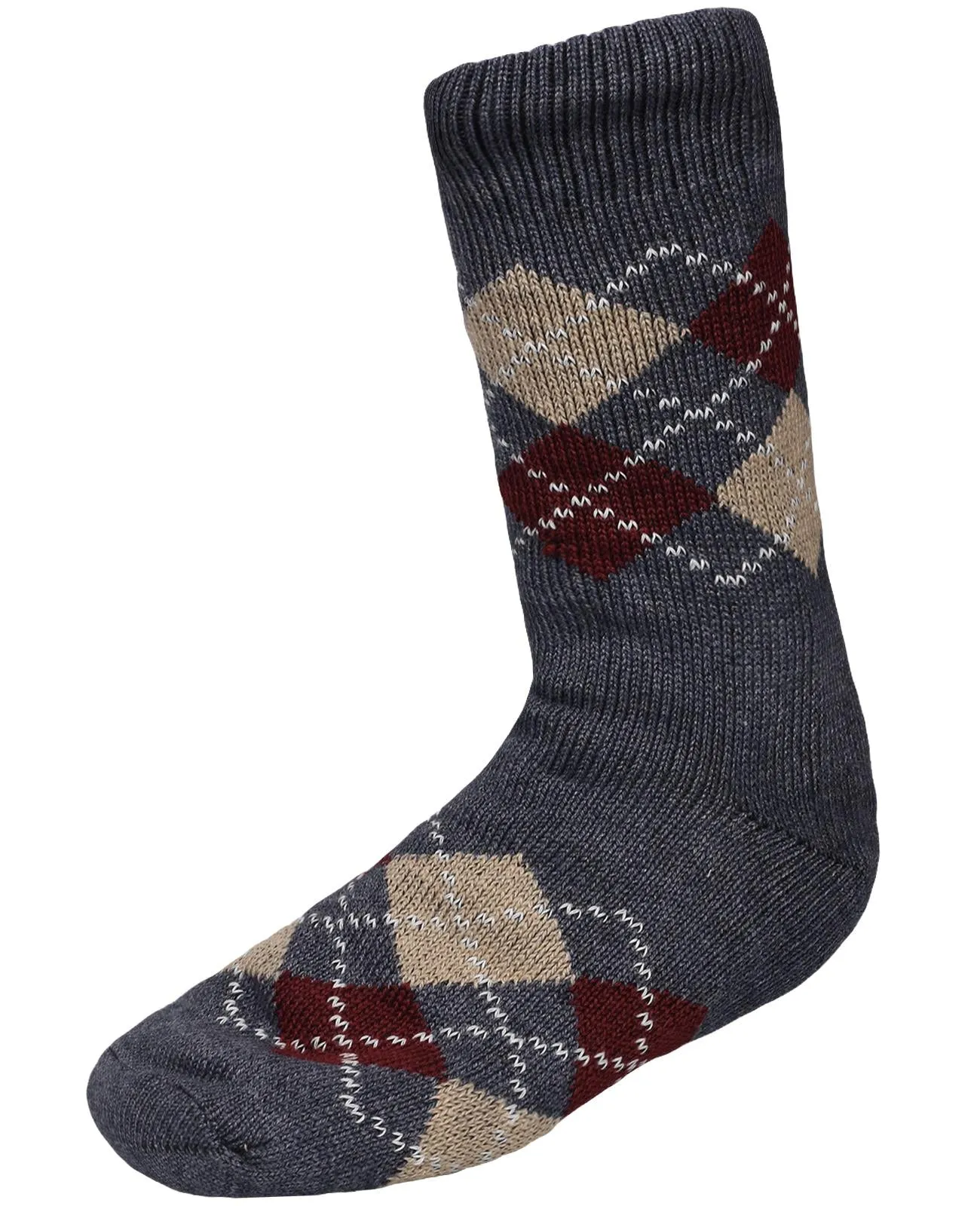 3 Pairs Mens Cotton Smooth Knit Socks - N491D