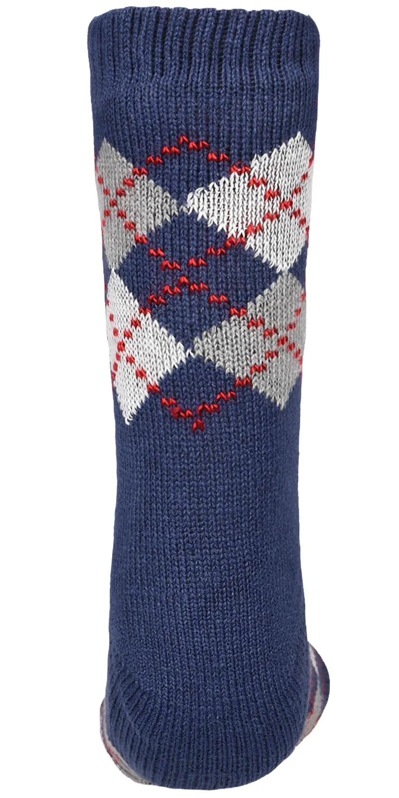3 Pairs Mens Cotton Smooth Knit Socks - N491D