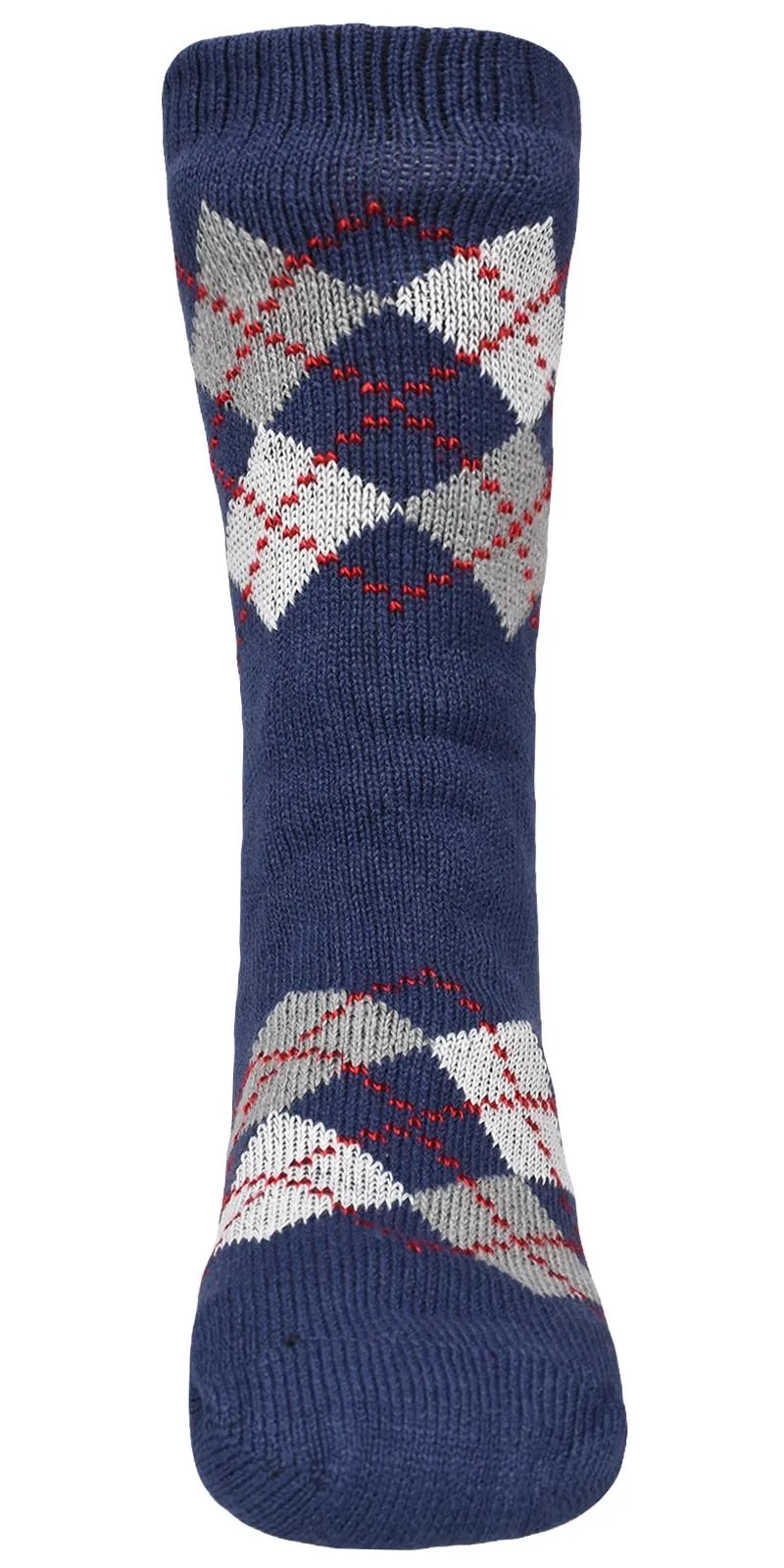 3 Pairs Mens Cotton Smooth Knit Socks - N491D