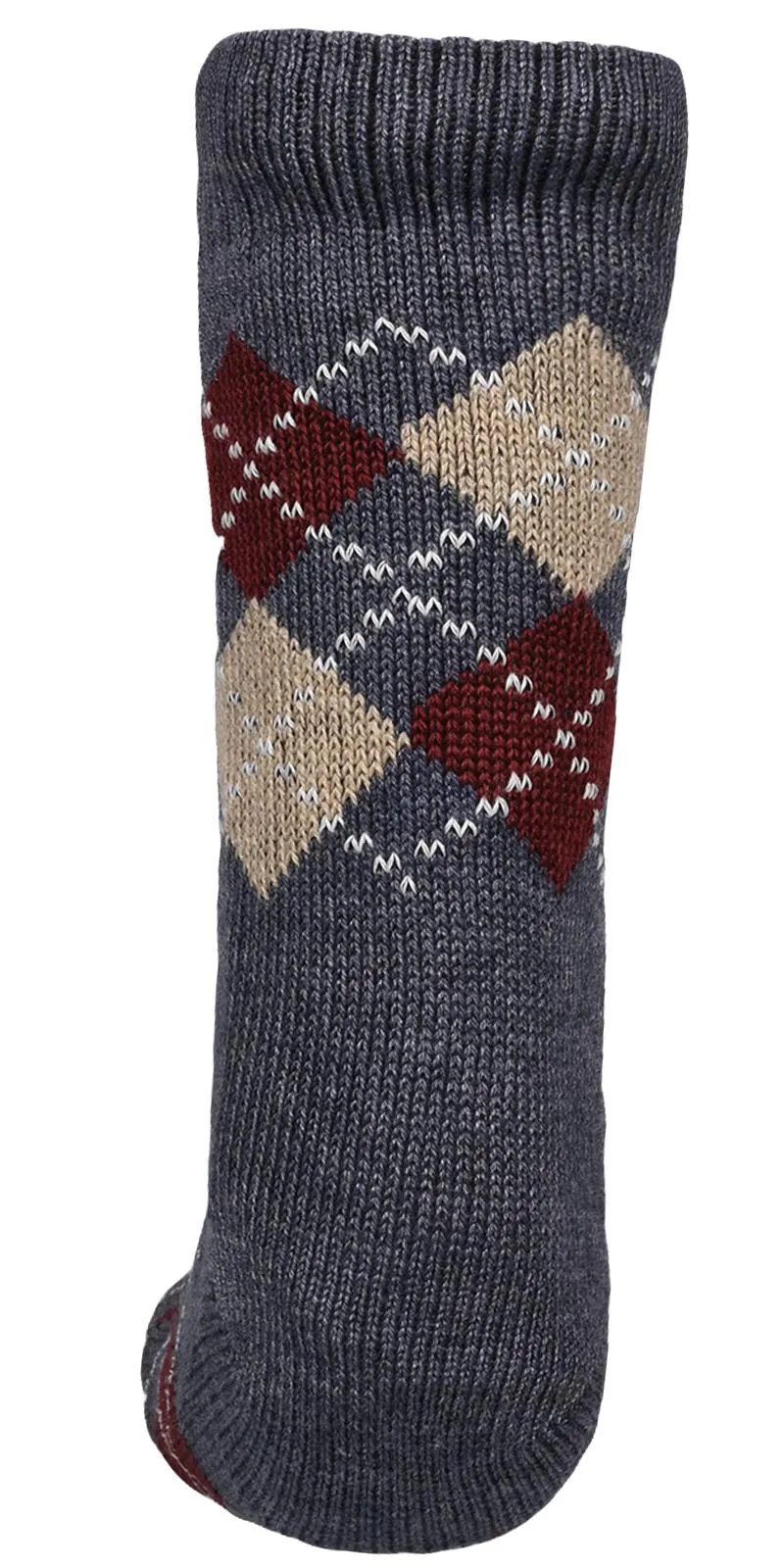 3 Pairs Mens Cotton Smooth Knit Socks - N491D