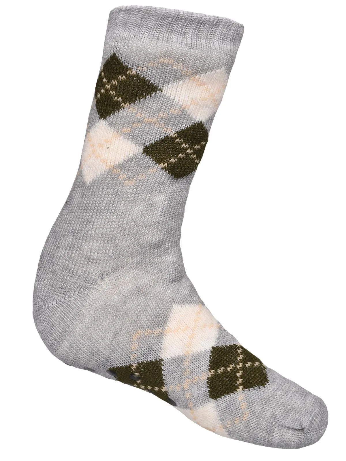 3 Pairs Mens Cotton Smooth Knit Socks - N491D