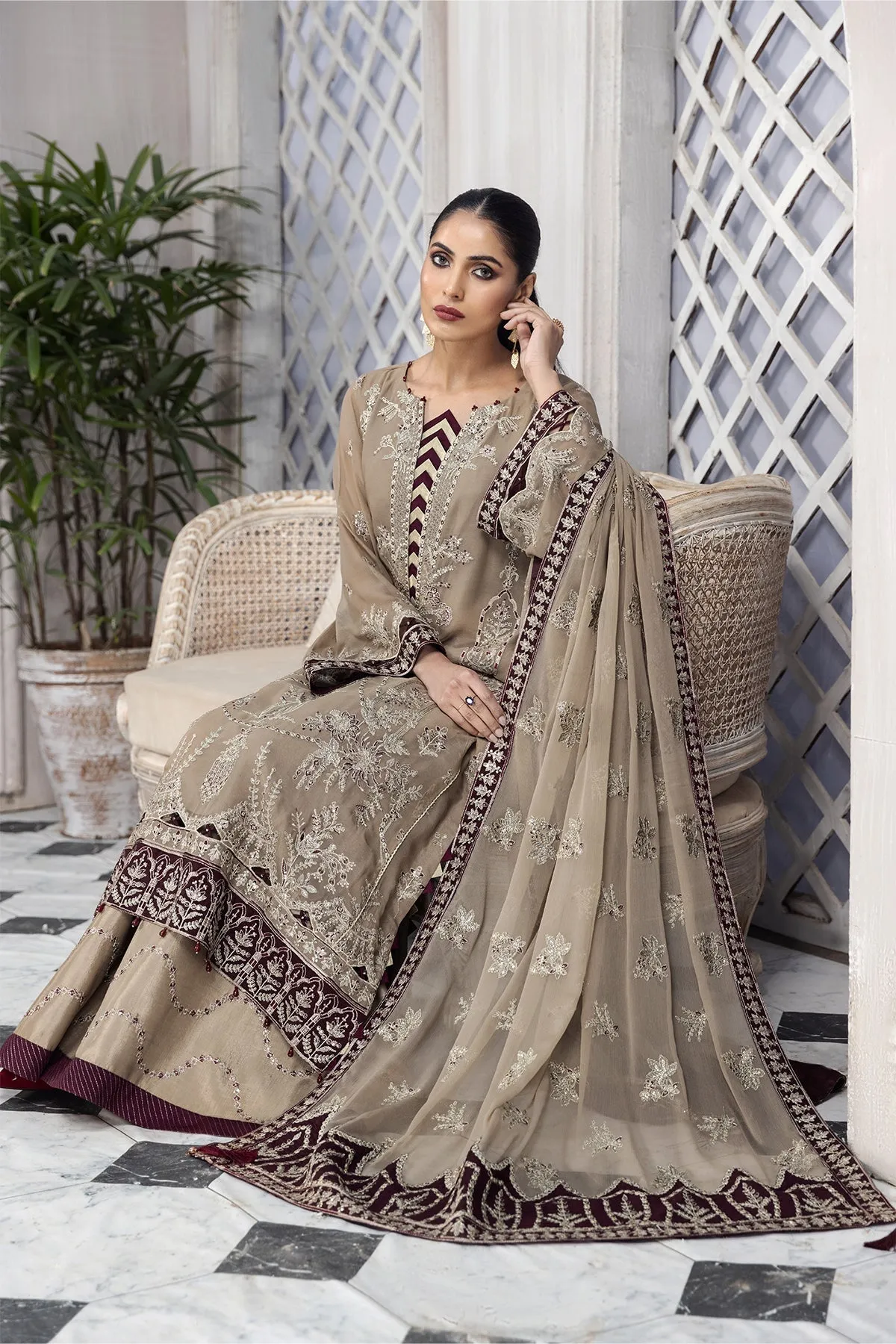 Alizeh Ik Dastaan Embroidered Chiffon Collection – Vasl