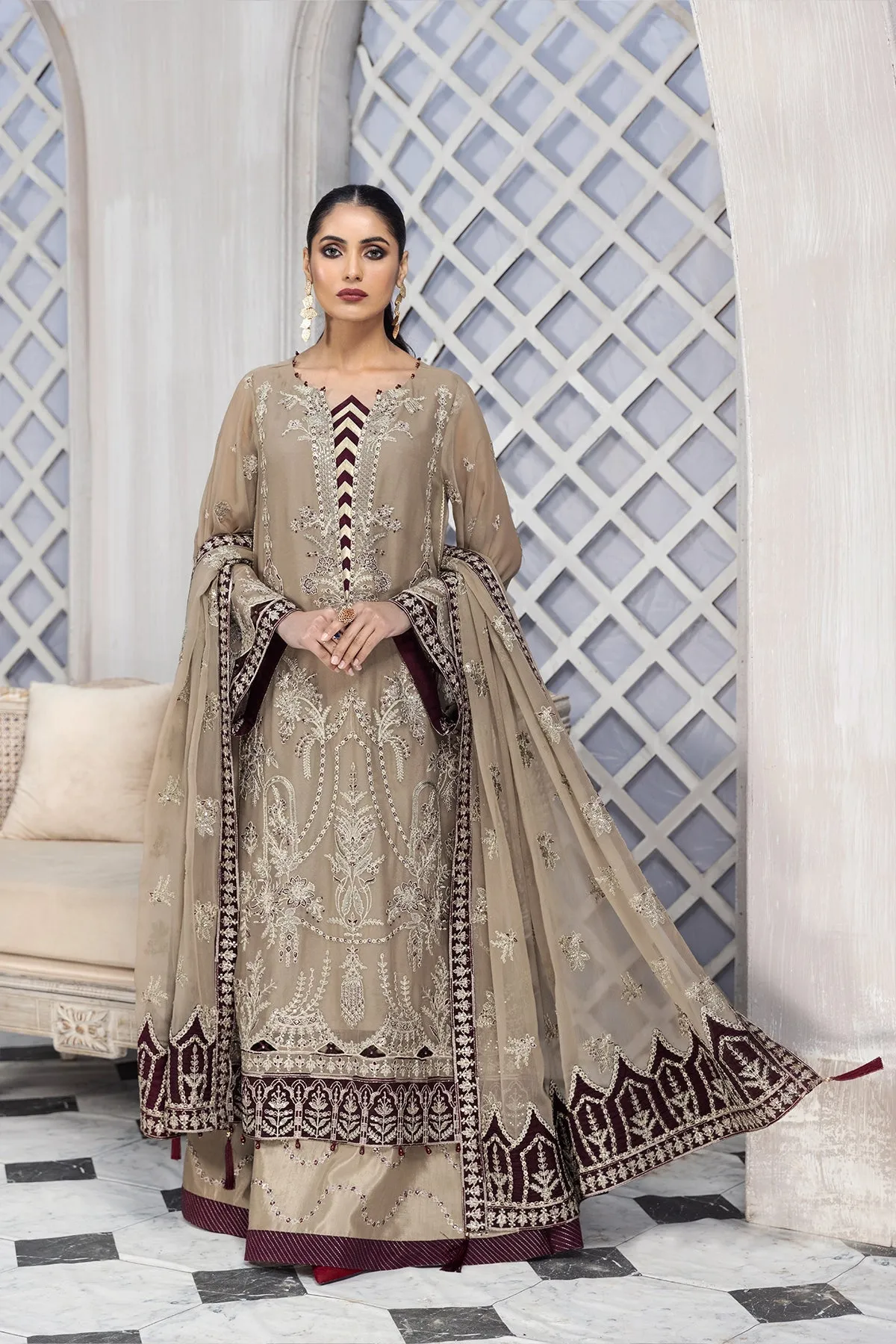 Alizeh Ik Dastaan Embroidered Chiffon Collection – Vasl