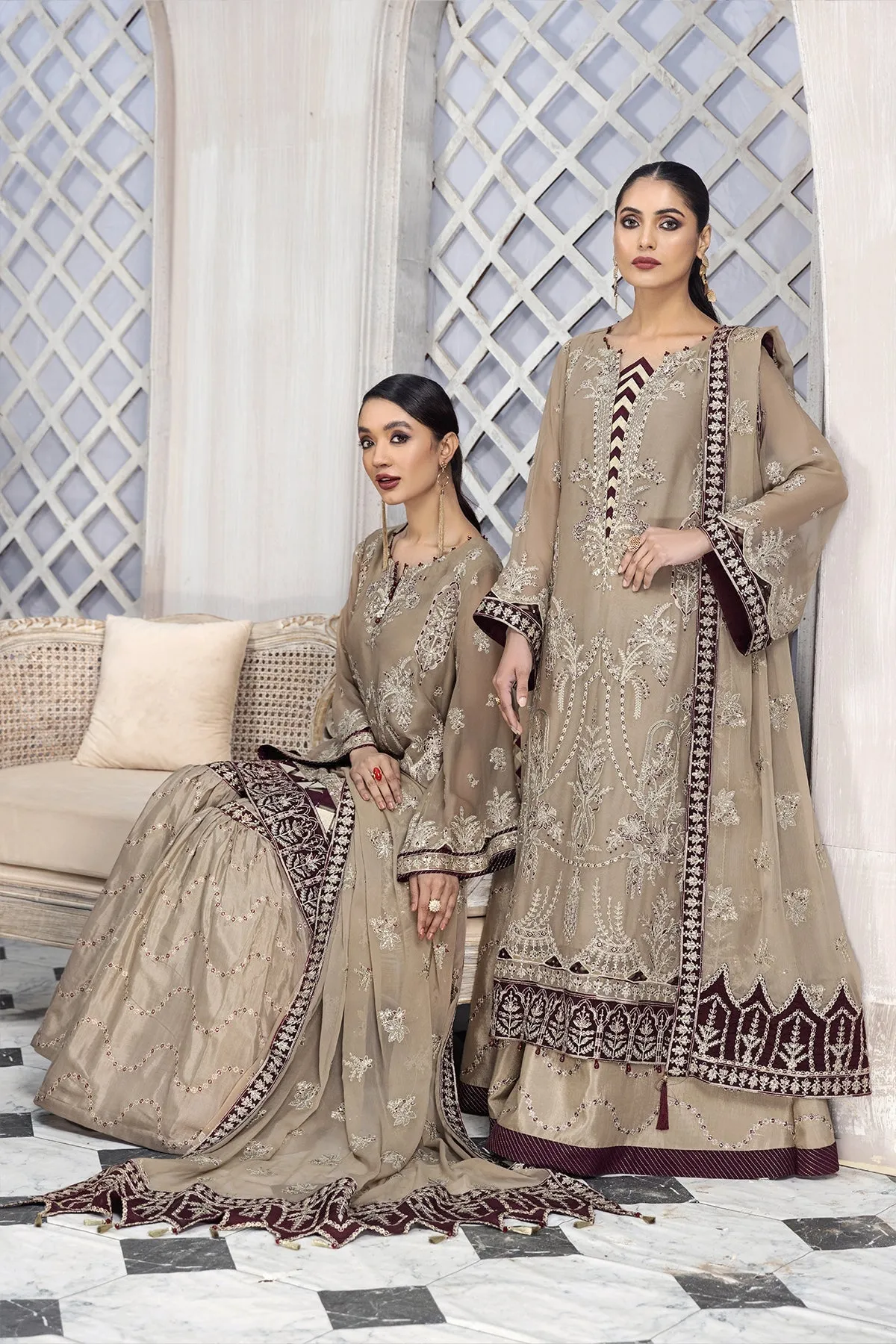 Alizeh Ik Dastaan Embroidered Chiffon Collection – Vasl