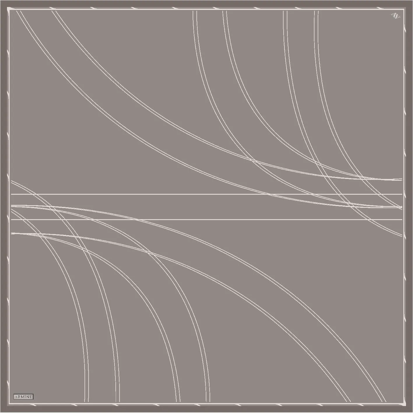 Armine Dubai Women Silk Scarf #58