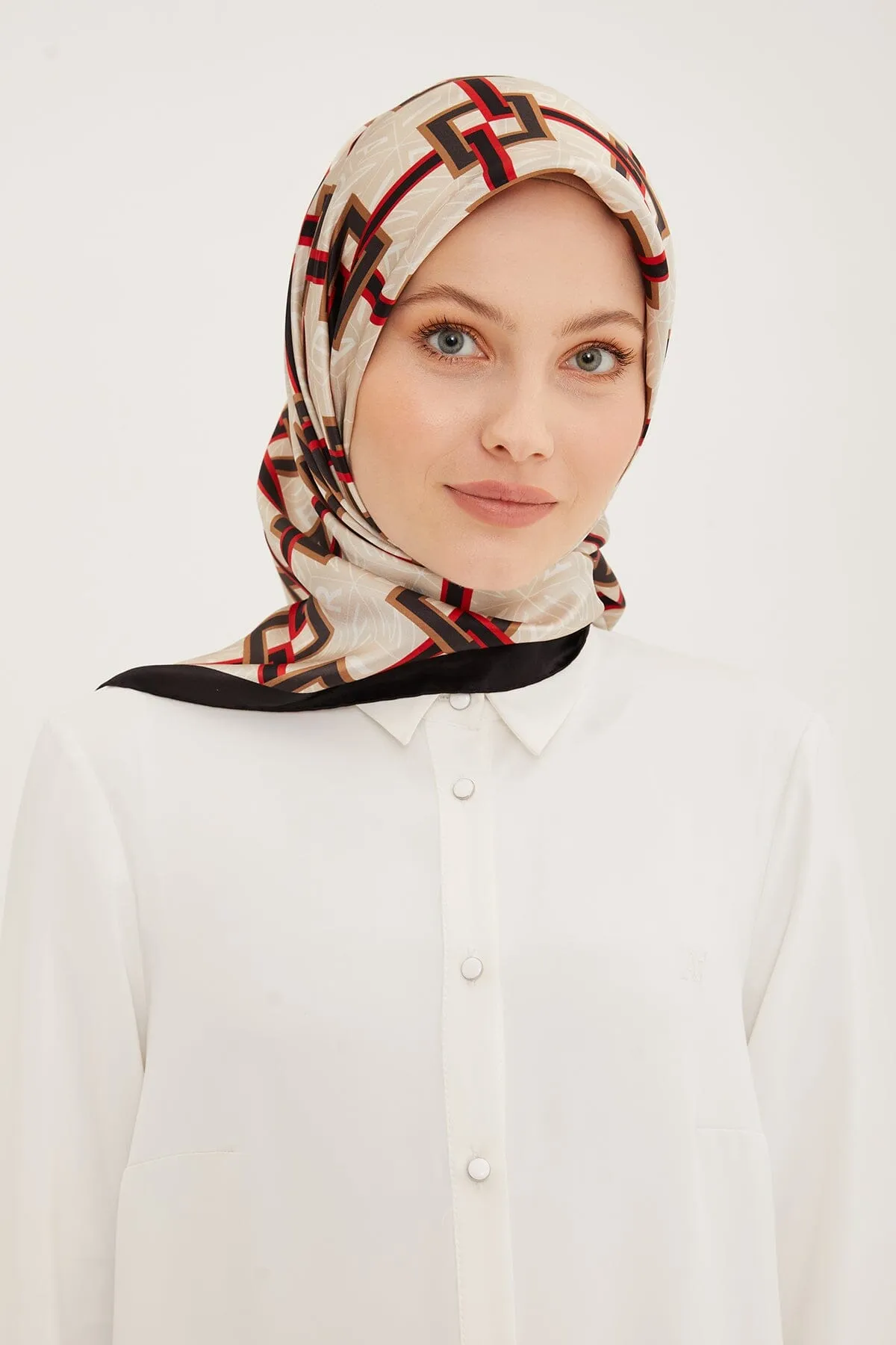Armine Jacq Modern Silk Scarf #7