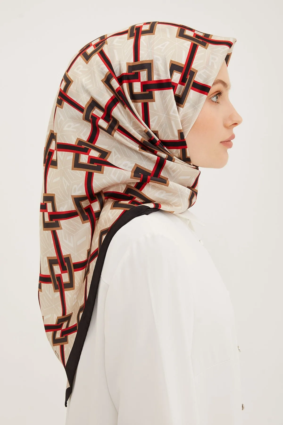 Armine Jacq Modern Silk Scarf #7