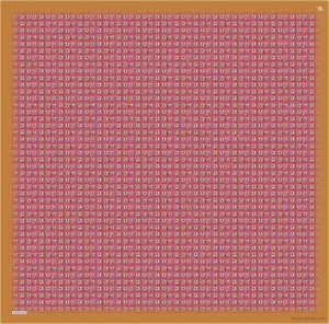 Armine Libra Women Silk Scarf #50
