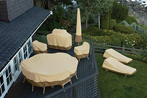 Classic Accessories Veranda Water-Resistant 11 Foot Patio Umbrella Cover