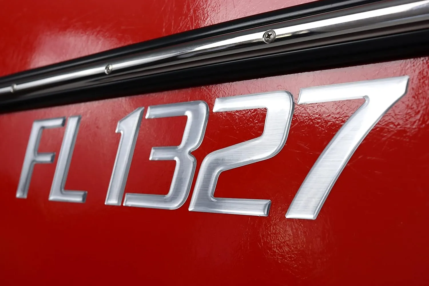 Domed 3D Boat Registration Numbers and Letters Sport Series (Brushed Chrome, 16)