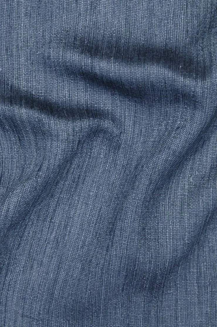 Dusk Blue Katan Matka Silk Fabric