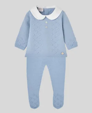 Glacier Blue Sweater Set