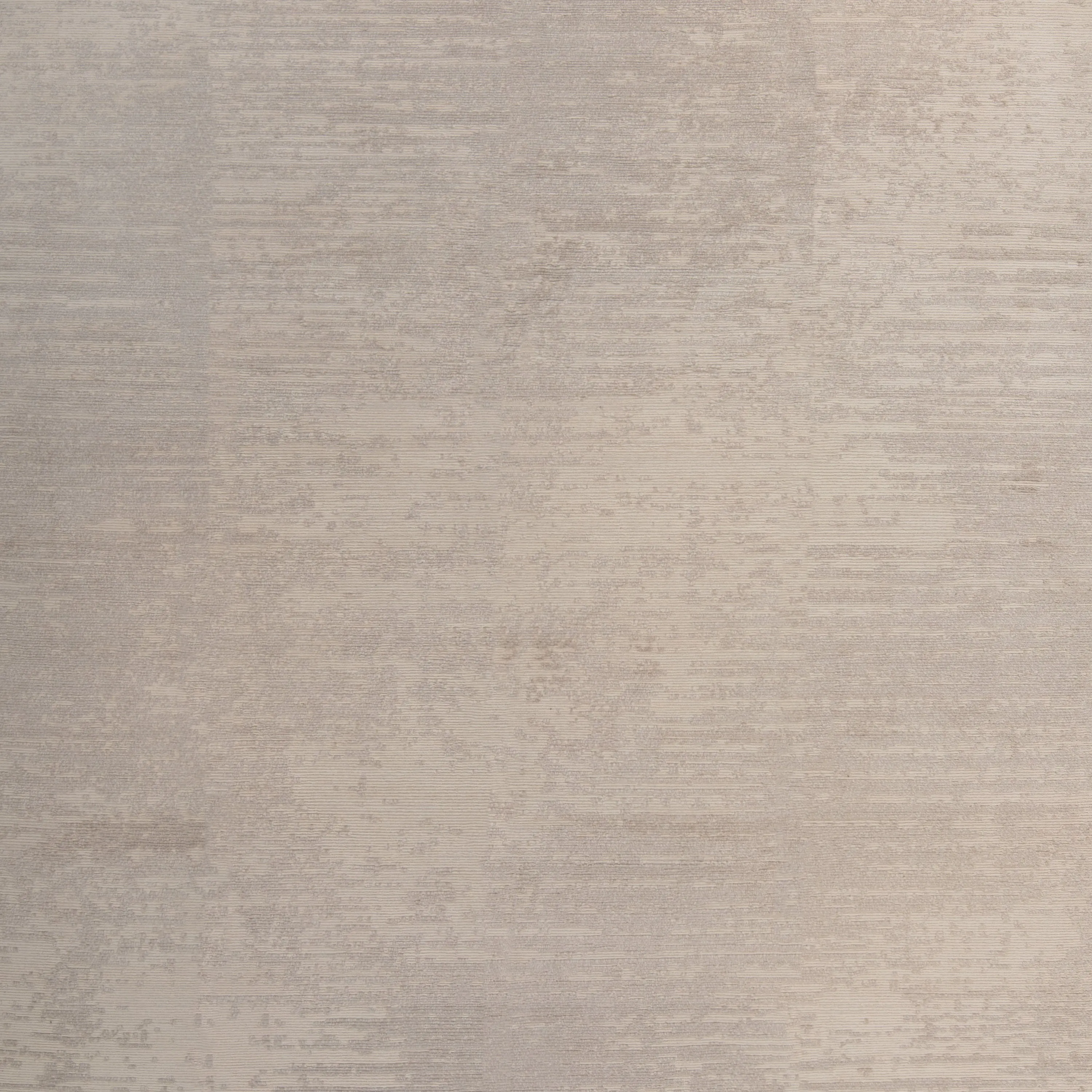 Grey & White Contemporary Tibetan Silk Wool Blend Rug