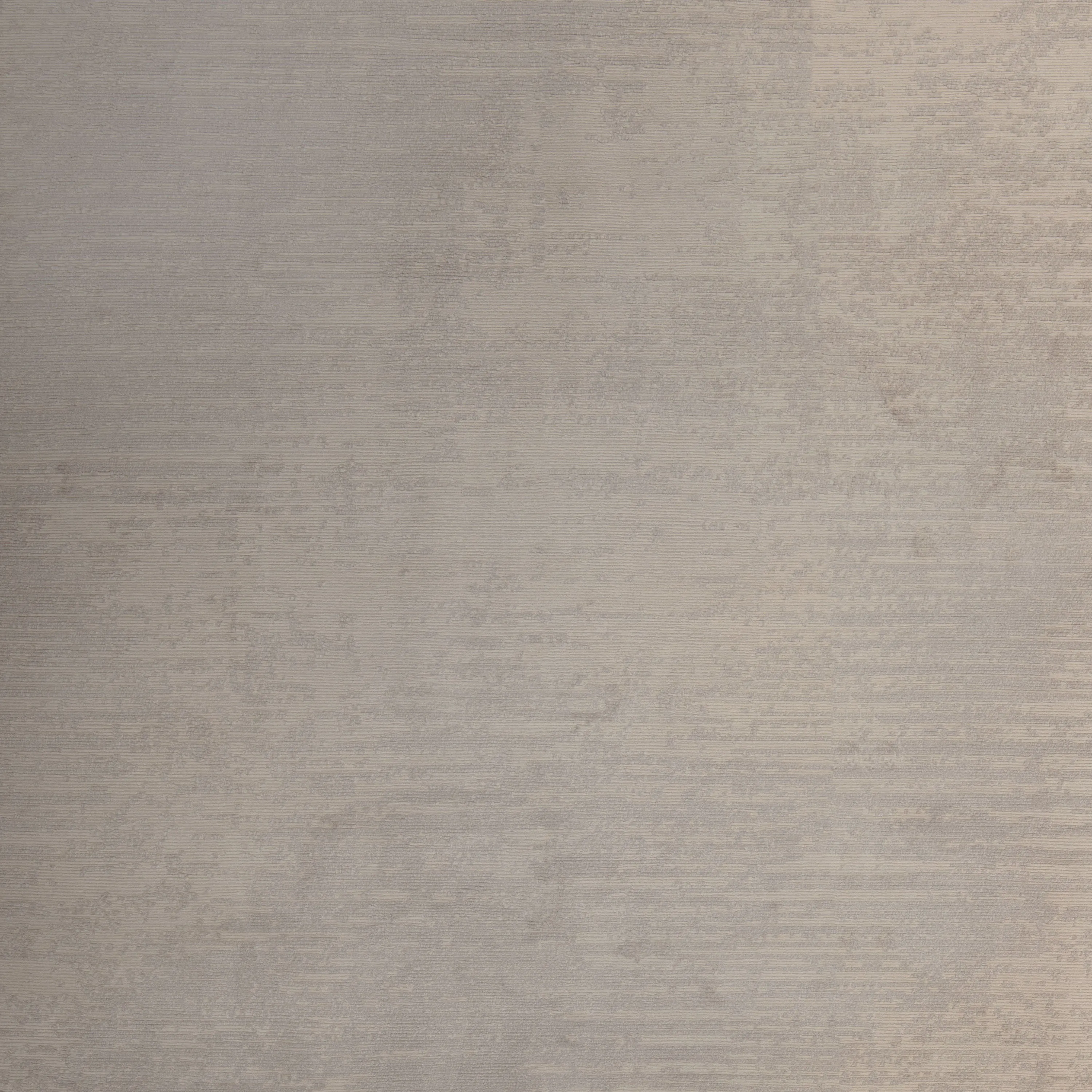 Grey & White Contemporary Tibetan Silk Wool Blend Rug