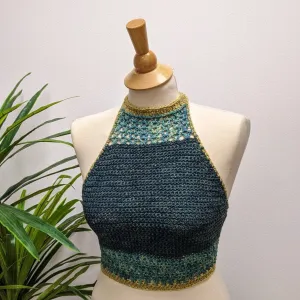 Halter Top Bralette Crochet Kit