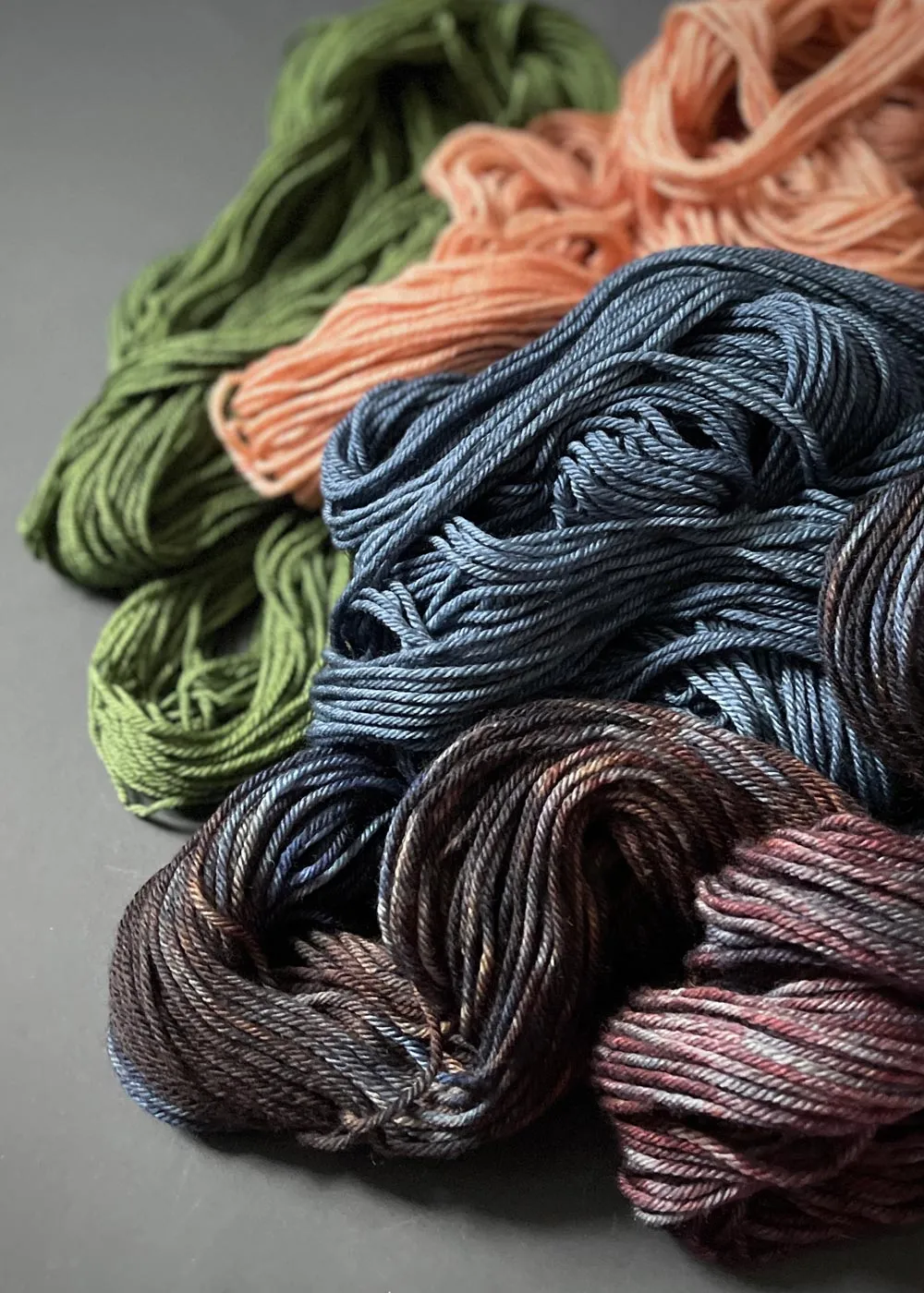 Heather Weir. 8ply Merino, Mushroom