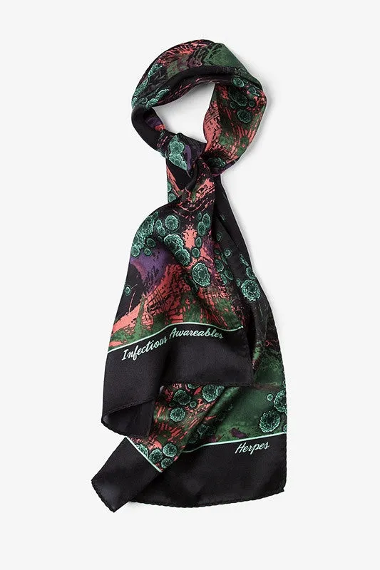 Herpes II Oblong Scarf by Infectious Awareables™