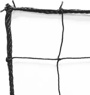 Just For Nets Soccer Backstop/Barrier Net, Black