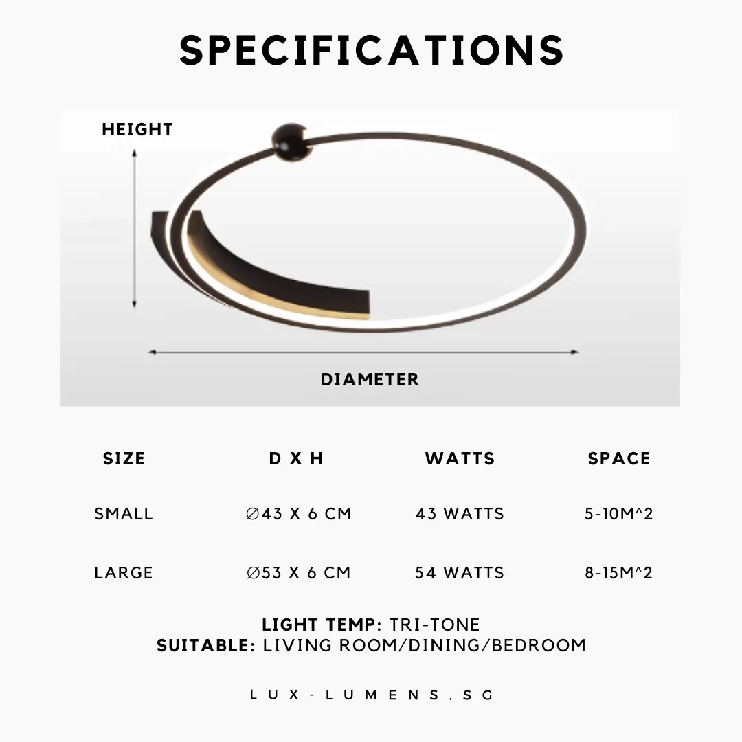 Kawa - LEDs Ceiling Light