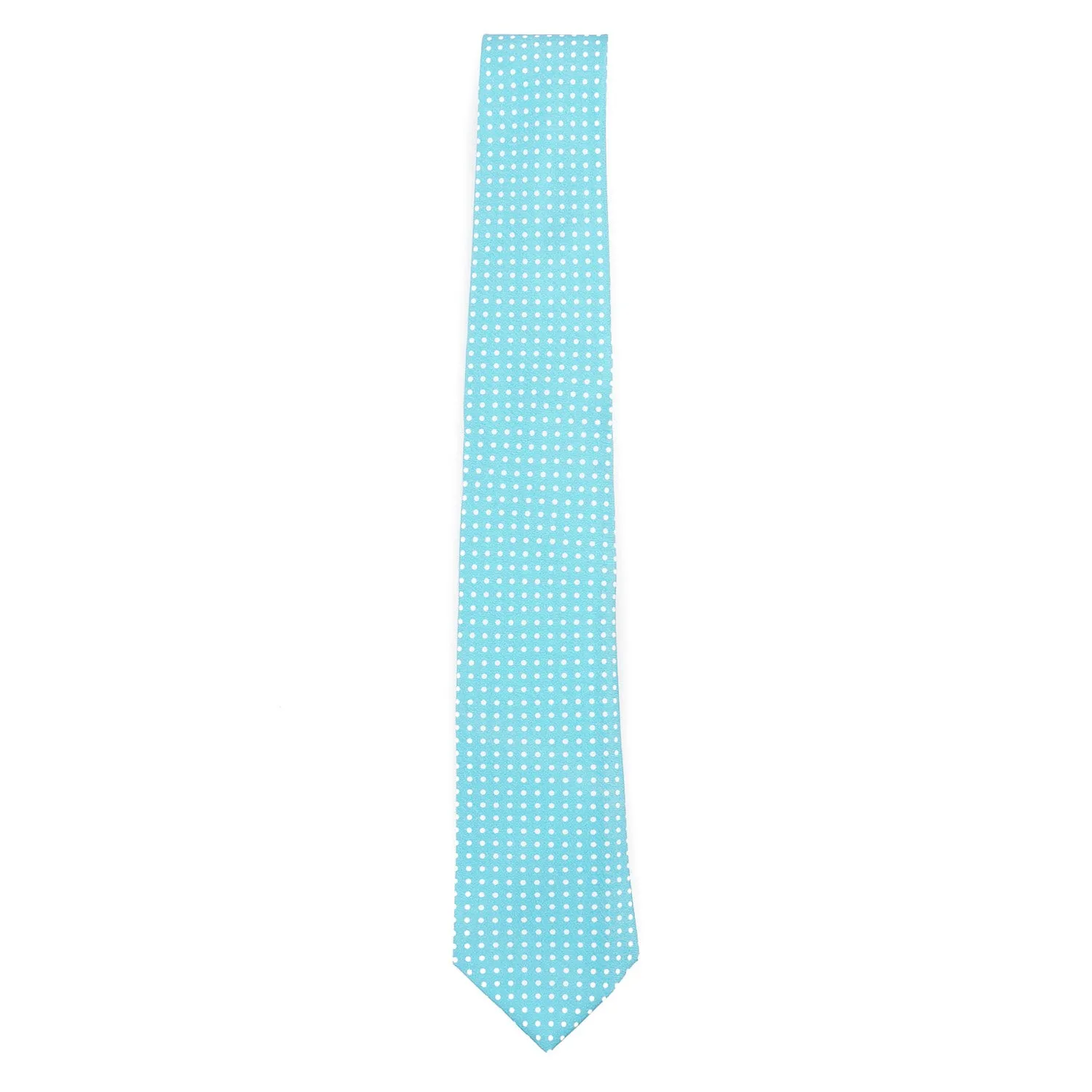 Luigi Borrelli Narrow Printed Silk Tie