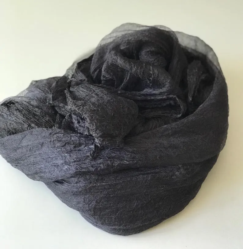 Margilan Silk Rarefied Gauze For Nuno Felting