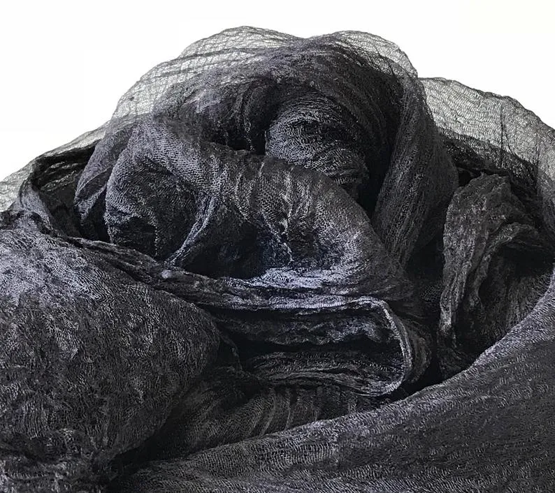 Margilan Silk Rarefied Gauze For Nuno Felting