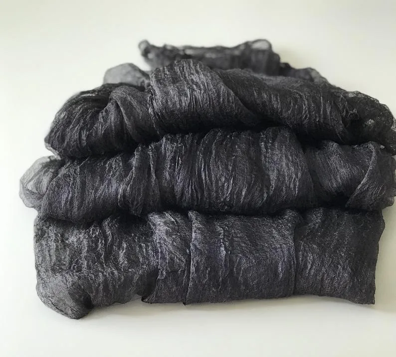 Margilan Silk Rarefied Gauze For Nuno Felting