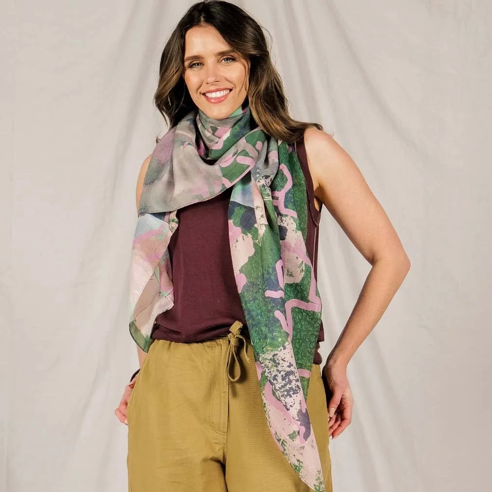 Meliora Silk Cotton Scarf