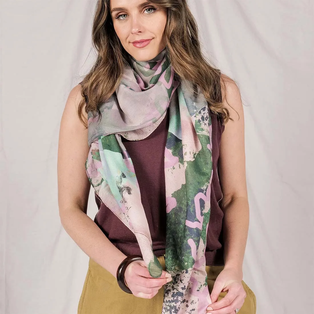 Meliora Silk Cotton Scarf