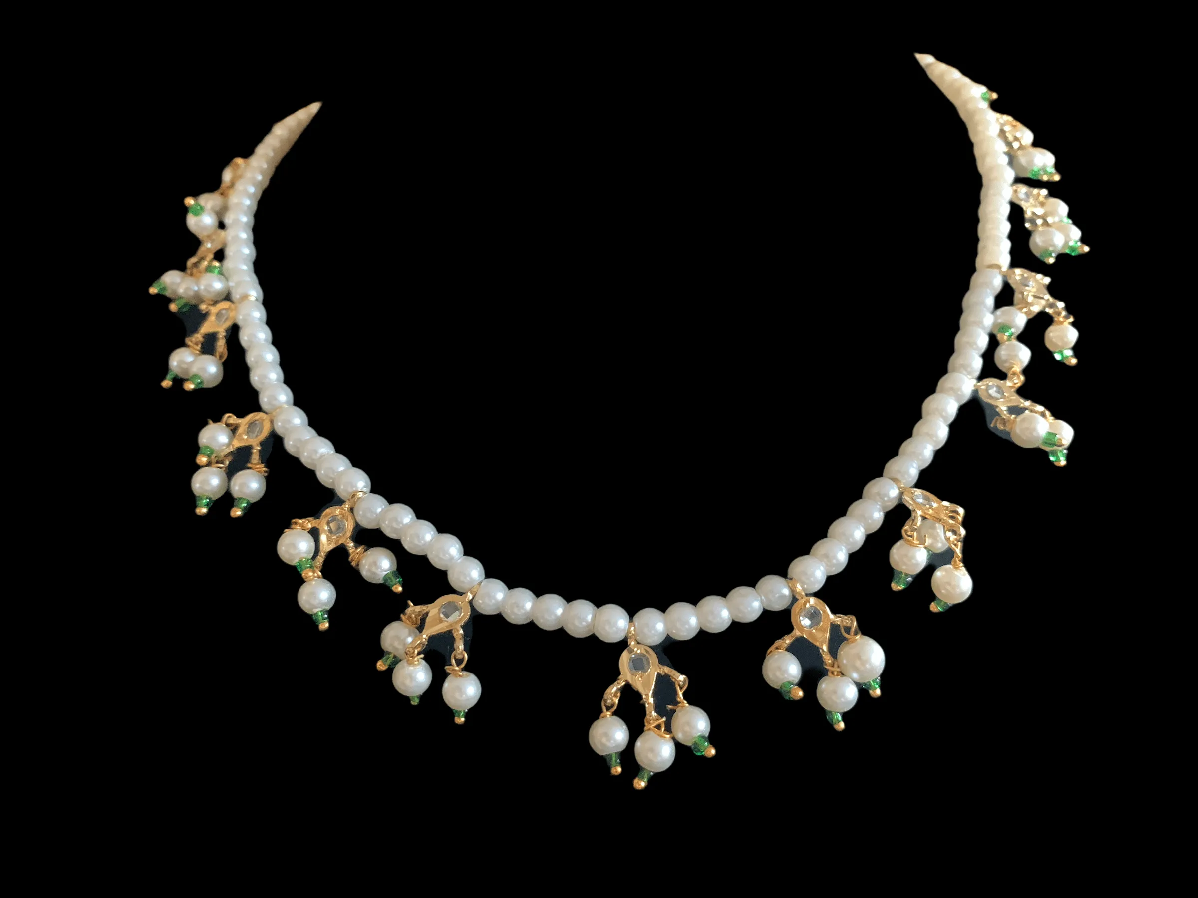 NS199 Nischala pearl necklace  (READY TO SHIP )