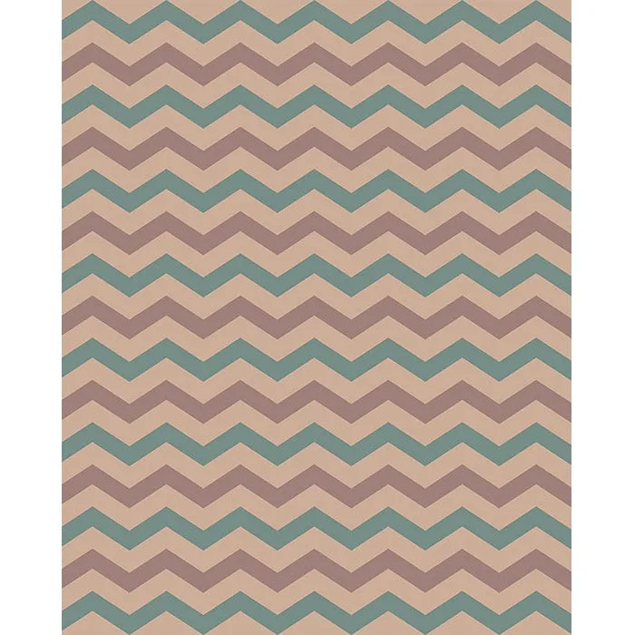 Rustic Southwest Chevron Printed Backdrop