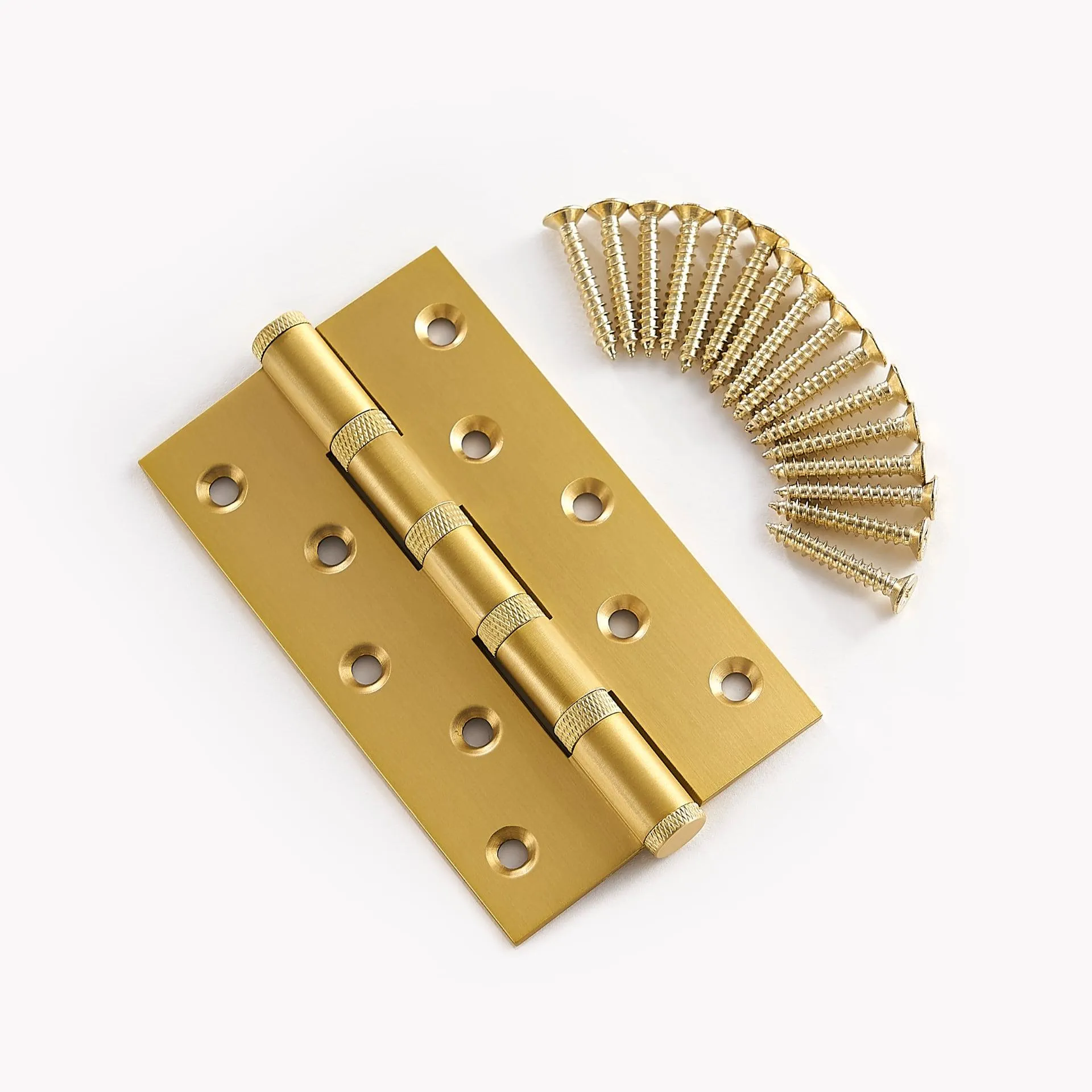 SALEM /  Solid Brass Knurled Hinges