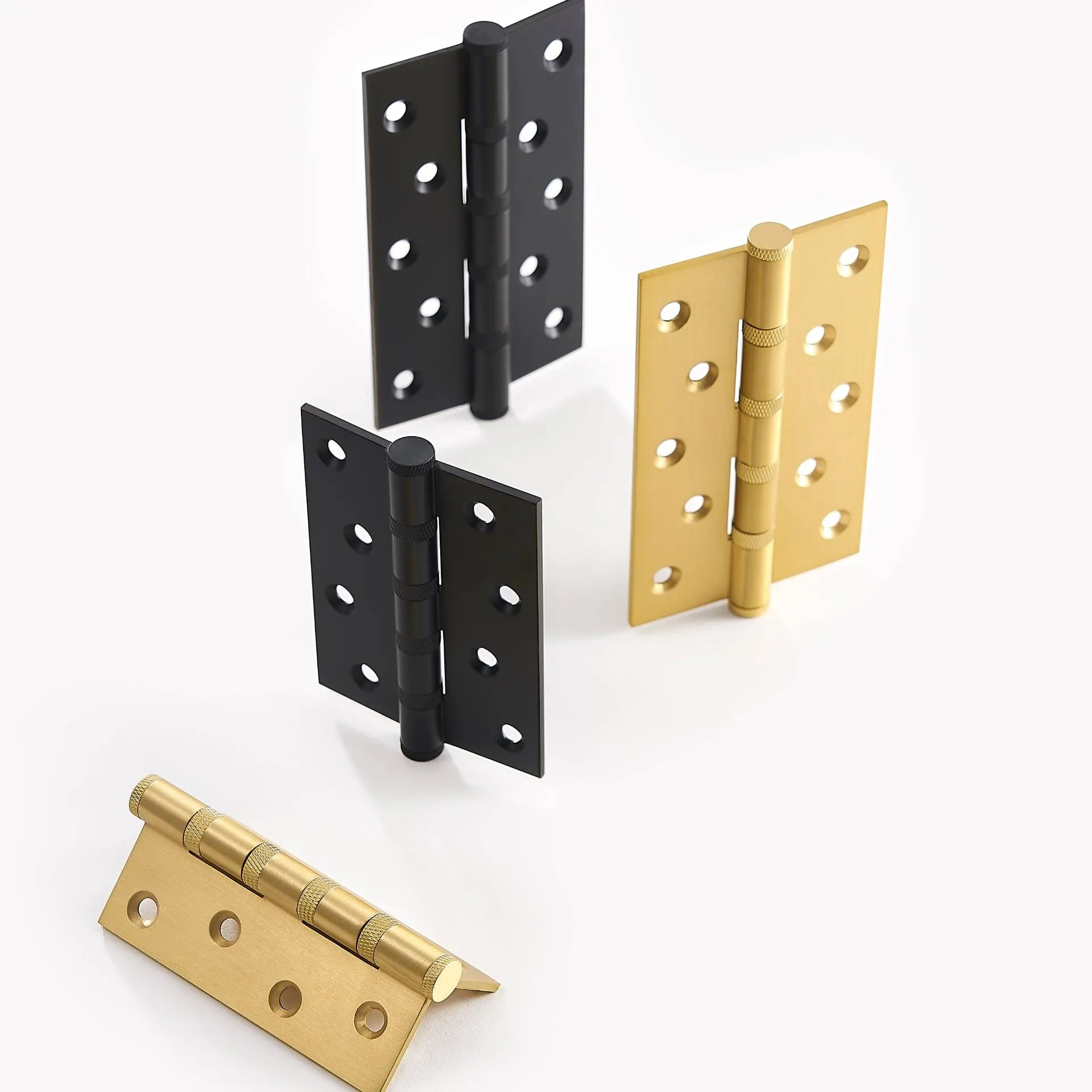SALEM /  Solid Brass Knurled Hinges