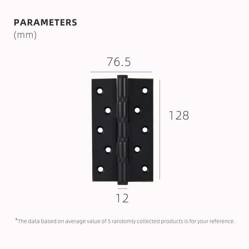 SALEM /  Solid Brass Knurled Hinges
