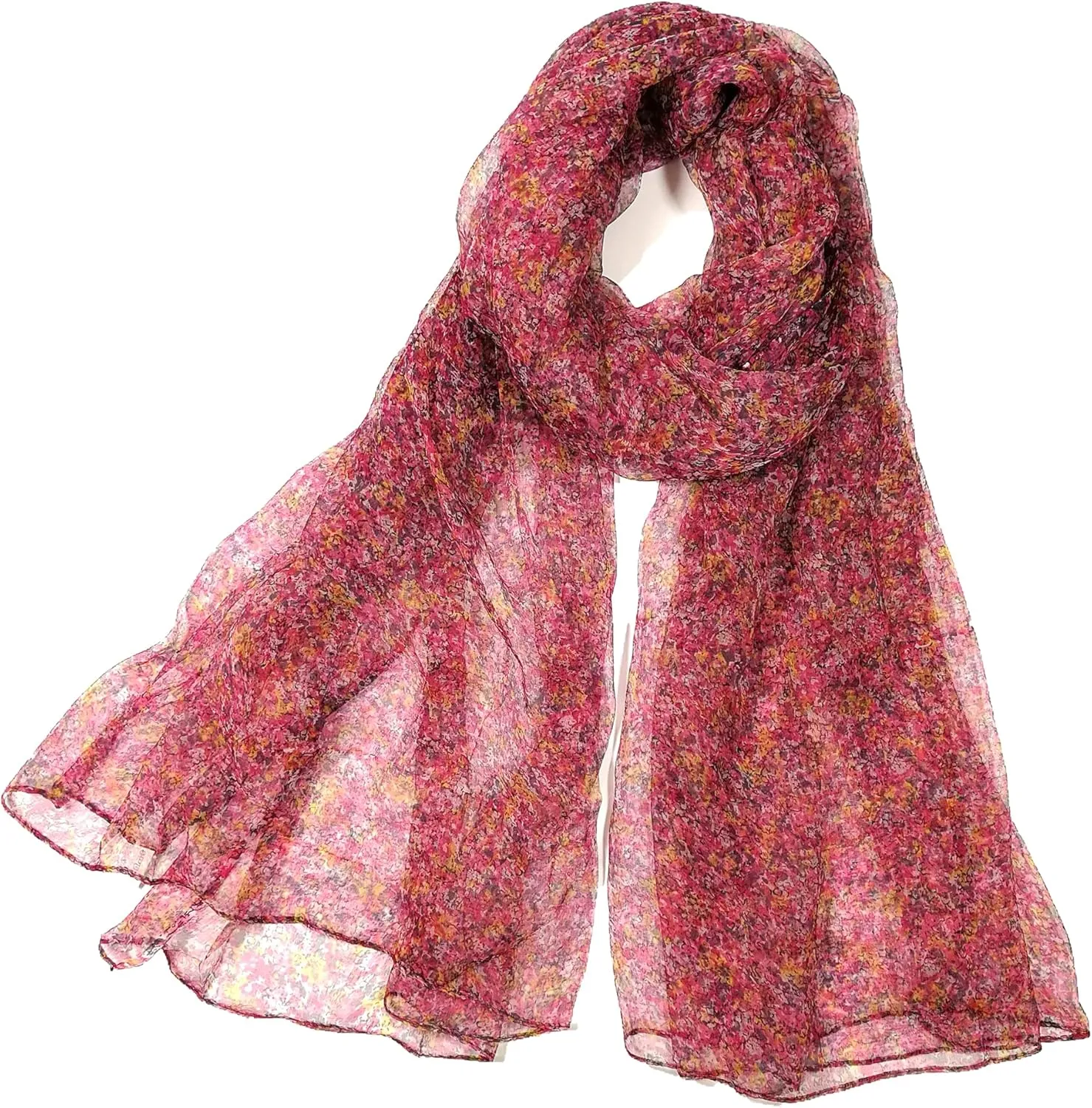 Shanlin Mulberry Silk Long Scarves in Gift Box (65"x39.5")