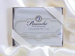 Silk Charmeuse Pillowcase in White