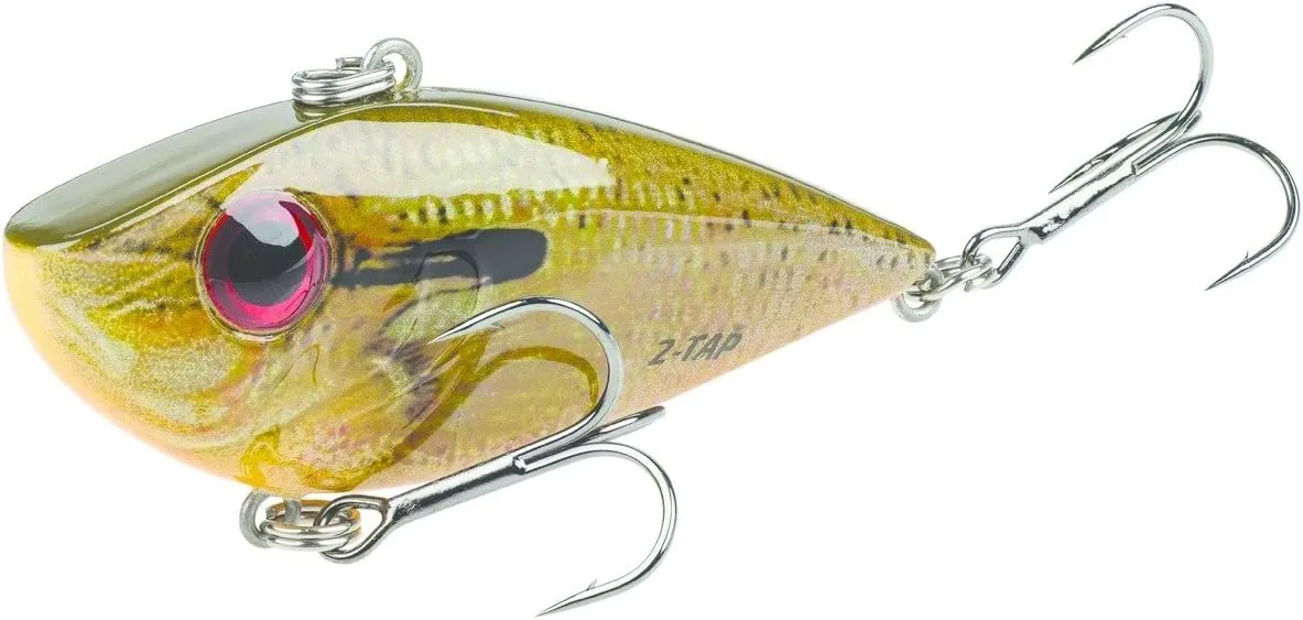Strike King Red Eyed Shad Tungsten 2 Tap,Orange Bream, 1/2oz
